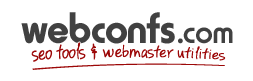 WebConfs SEO Tools and Webmaster Utilities
