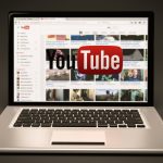 youtube videos on laptop