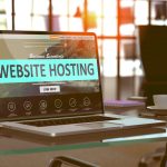 website hosting on laptop