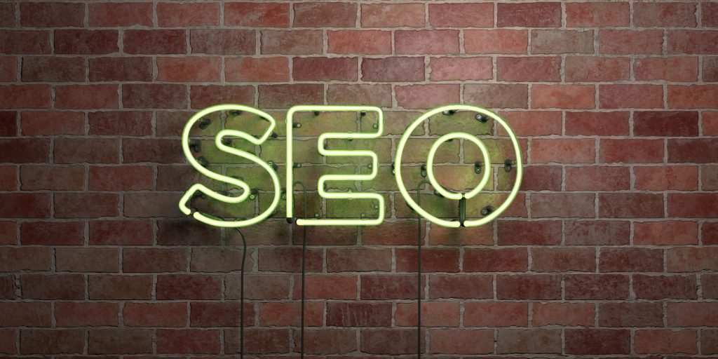 SEO neon lights