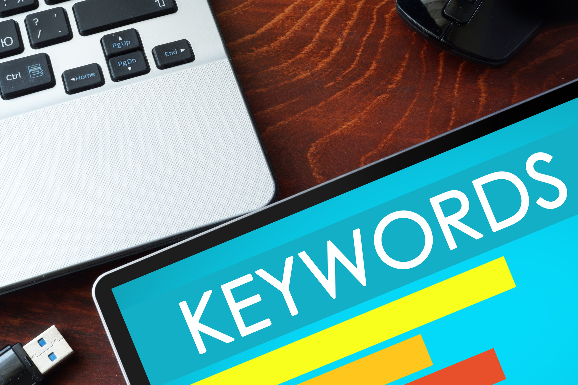 keywords on tablet