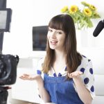 Young Woman During a Video Production