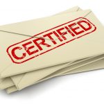 Certified Mail